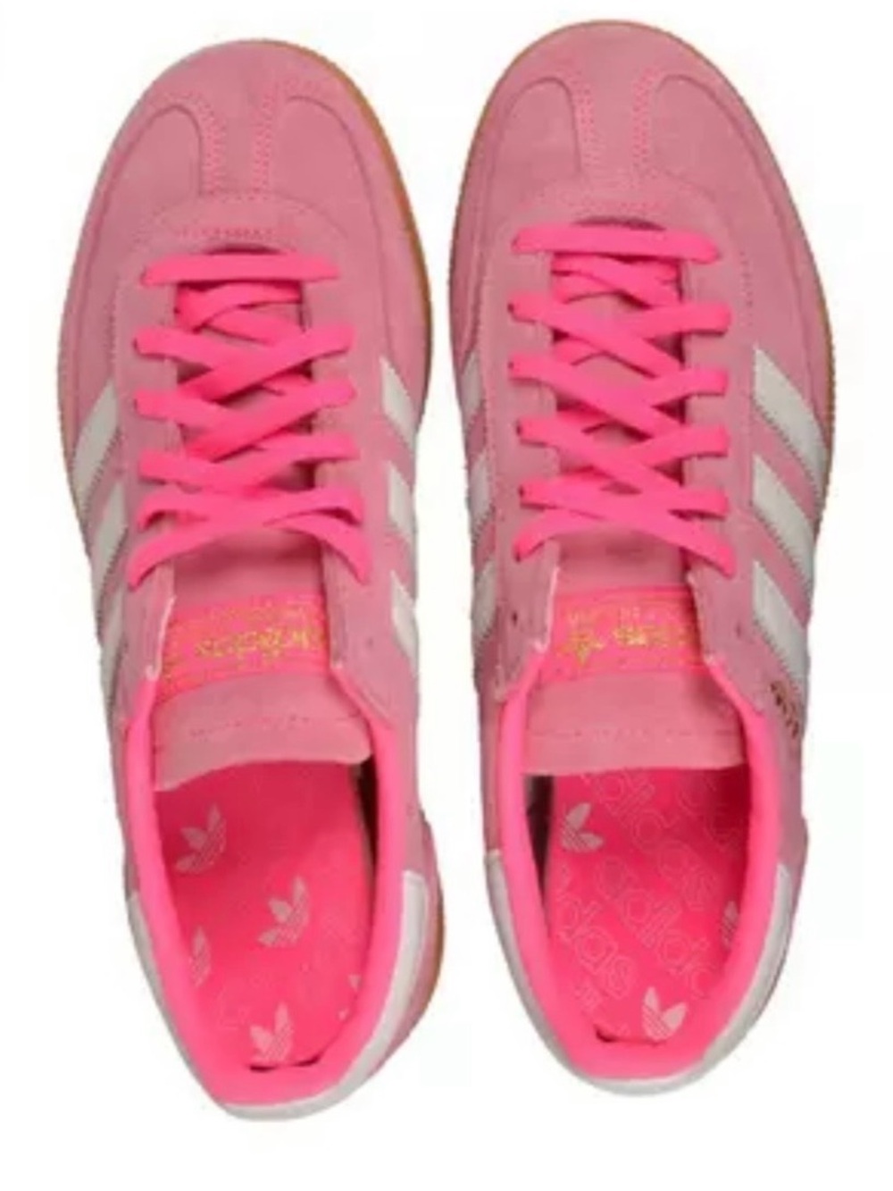 💖SPOTLIGHT💖NWOT Adidas Originals Handball Spezial Sneakers in Lucid Pink - Picture 1 of 8